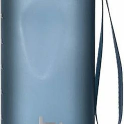 Beste deal ❤️ Waterfles 1000ml - Cloudy Blue - Sport Bidon 1L - Drinkfles Blauw / Grijs / Geel - Herodeals ?