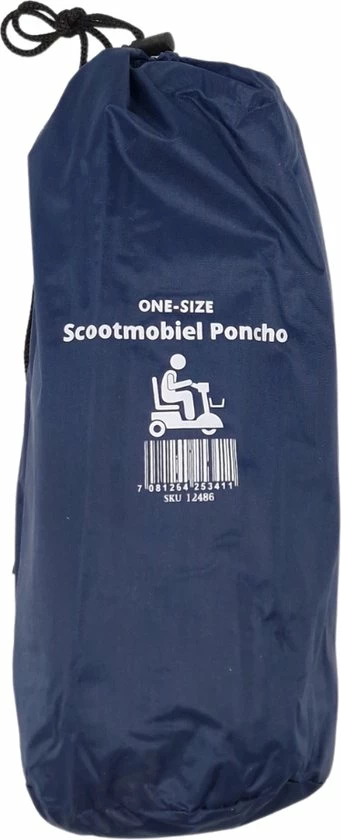Goedkoop ? C-Line Poncho Scootmobiel - Blauw - Reflecterend ? 4 Goedkoop ? C-Line Poncho Scootmobiel - Blauw - Reflecterend ? - Afbeelding 4