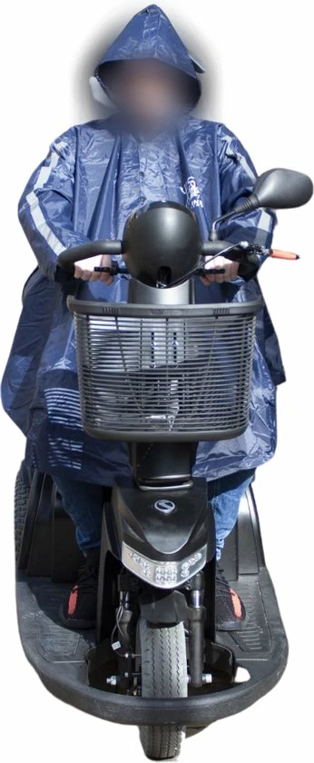 Goedkoop ? C-Line Poncho Scootmobiel - Blauw - Reflecterend ? 1 Goedkoop ? C-Line Poncho Scootmobiel - Blauw - Reflecterend ?