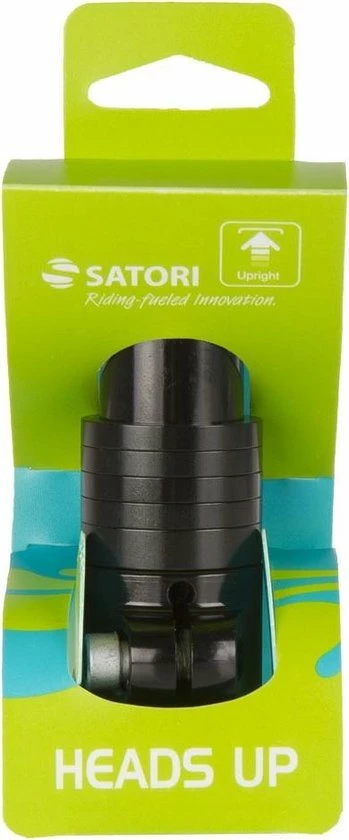 Hete verkoop ⌛ Stuurpenverlenger Satori 1-1/8" - Zwart ? 2 Hete verkoop ⌛ Stuurpenverlenger Satori 1-1/8" - Zwart ? - Afbeelding 2