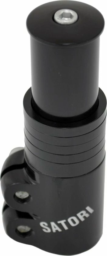 Hete verkoop ⌛ Stuurpenverlenger Satori 1-1/8" - Zwart ? 3 Hete verkoop ⌛ Stuurpenverlenger Satori 1-1/8" - Zwart ? - Afbeelding 3