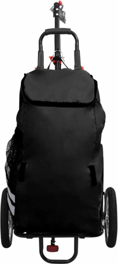 Coupon ? VidaXL Fietskar Inklapbaar Met Boodschappentas Zwart ? 14 Coupon ? VidaXL Fietskar Inklapbaar Met Boodschappentas Zwart ? - Afbeelding 14