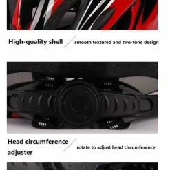 Beste deal ⭐ VFLY Fietshelm-Helmet Scooter-Elektrische Fiets-skateboard-Heren/Dames -54-62cm- Zwart Rood ? 15 Beste deal ⭐ VFLY Fietshelm-Helmet Scooter-Elektrische Fiets-skateboard-Heren/Dames -54-62cm- Zwart Rood ? -Kastoes winkel 397x840