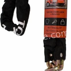 Goedkoop ? Top-Lock Kettingslot Fiets, Scooter & Brommer 120cm Top Lock Los Hangslot ?