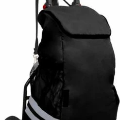 Coupon ? VidaXL Fietskar Inklapbaar Met Boodschappentas Zwart ?