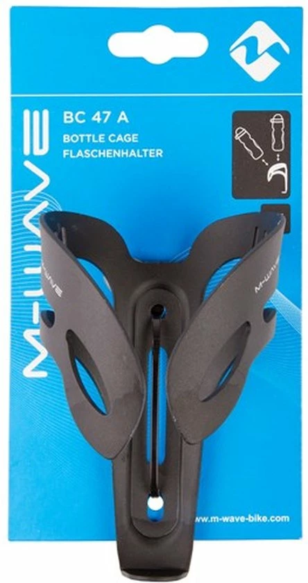 Top 10 ? M-wave Aluminium Bidonhouder Bc 47 A Zwart ? 2 Top 10 ? M-wave Aluminium Bidonhouder Bc 47 A Zwart ? - Afbeelding 2