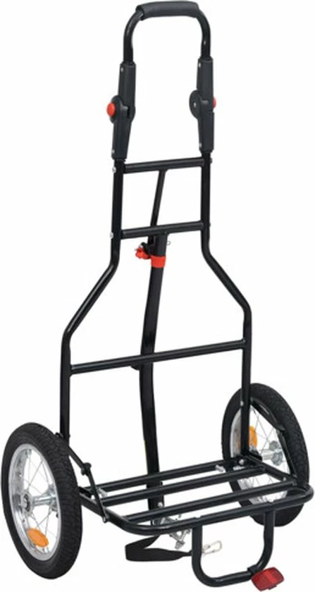 Coupon ? VidaXL Fietskar Inklapbaar Met Boodschappentas Zwart ? 13 Coupon ? VidaXL Fietskar Inklapbaar Met Boodschappentas Zwart ? - Afbeelding 13