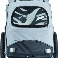 Flash-uitverkoop ✔️ Trixie Hondenfietskar Opvouwbaar Grijs 90 X 63 X 95 Cm ? -Kastoes winkel 459x840