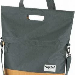 Promo ❤️ Urban Proof Shoppertas 20L Recycled Grijs Geel - UP400583 ✨ -Kastoes winkel 476x840