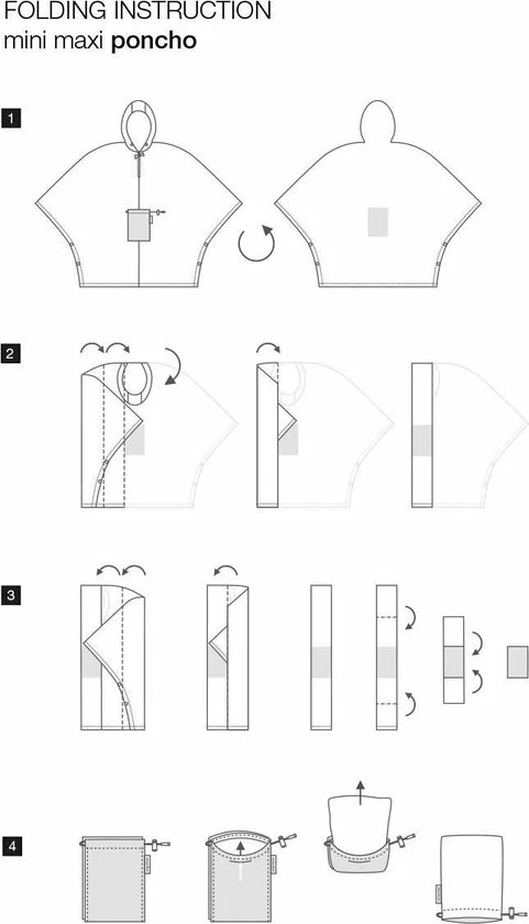 Beste Pirce ? Reisenthel Mini Maxi Poncho RegenPoncho - Opvouwbaar - Dots Zwart ⌛ 5 Beste Pirce ? Reisenthel Mini Maxi Poncho RegenPoncho - Opvouwbaar - Dots Zwart ⌛ - Afbeelding 5