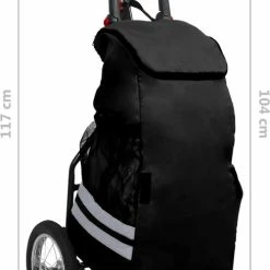 Coupon ? VidaXL Fietskar Inklapbaar Met Boodschappentas Zwart ? 31 Coupon ? VidaXL Fietskar Inklapbaar Met Boodschappentas Zwart ? -Kastoes winkel 488x840