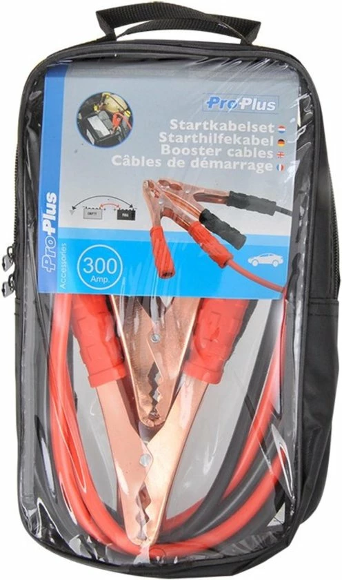 Flash-uitverkoop ? Merkloos ProPlus Start Kabel Auto Batterij / Accu Jumper Kabel 300amp (set) ? 7 Flash-uitverkoop ? Merkloos ProPlus Start Kabel Auto Batterij / Accu Jumper Kabel 300amp (set) ? - Afbeelding 7