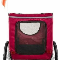 Groothandel ? DURAMAXX King Rex Hondenfietskar Rijwielaanhanger - 250 Liter - Van Dieren Tot 40 Kg - 16" Luchtbanden - Staal ? -Kastoes winkel 509x840