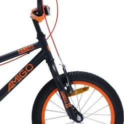 Begroting ? Amigo Danger - BMX Fiets 16 Inch - Fietscross Voor Jongens En Meisjes - Zwart/Oranje ? -Kastoes winkel 516x840 3