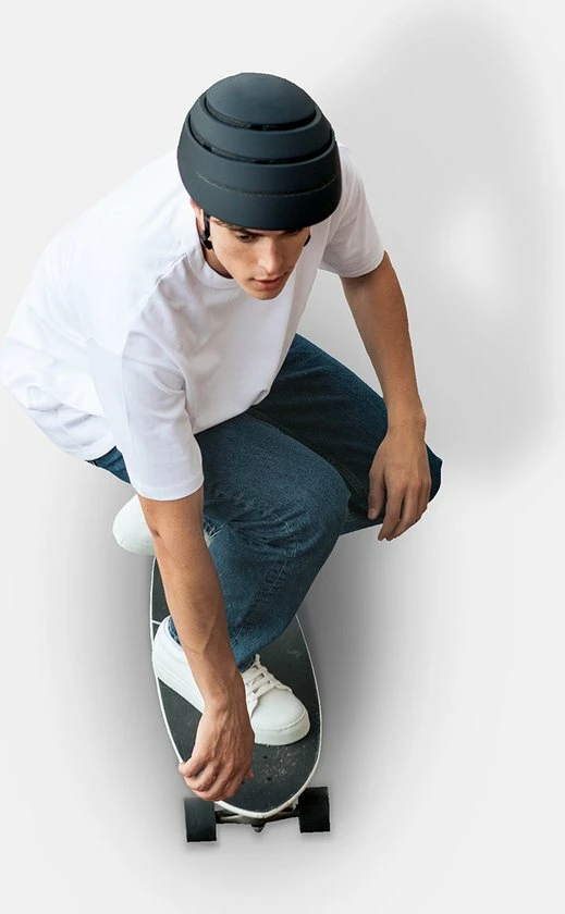 Coupon ? Closca Fietshelm En Stephelm Inklaapbaar Unisex Loop Grafiete Zwart Maat L ? 4 Coupon ? Closca Fietshelm En Stephelm Inklaapbaar Unisex Loop Grafiete Zwart Maat L ? - Afbeelding 4