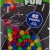 Hete verkoop ⭐ Bike Fun BikeFun Spaakkralen - Fietsversiering - 45 Stuks - Rond - Spaakversiering - Spaakkralen Kinderfiets - Gekleurde Fietskralen Voor Kinderen ? -Kastoes winkel 520x840 2