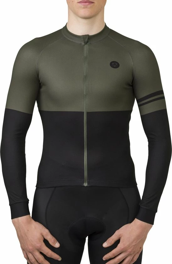 Begroting ? AGU Duo Fietsshirt Lange Mouwen Essential Heren - Army Green - Maat L ? 3 Begroting ? AGU Duo Fietsshirt Lange Mouwen Essential Heren - Army Green - Maat L ? - Afbeelding 3