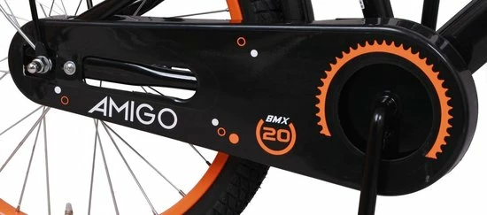 Coupon ✔️ Amigo Sports - Kinderfiets 20 Inch - Jongens - Zwart ? 6 Coupon ✔️ Amigo Sports - Kinderfiets 20 Inch - Jongens - Zwart ? - Afbeelding 6