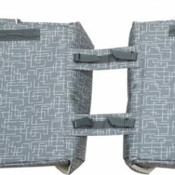 Korting ? New Looxs Ivy Mondi Joy Dubbele Fietstas - 38 Liter Grijs ? -Kastoes winkel 550x260 1