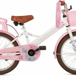 Kastoes winkel 37 Begroting ? Supersuper Little Miss - Kinderfiets - Meisjesfiets - 18 Inch - Wit ?