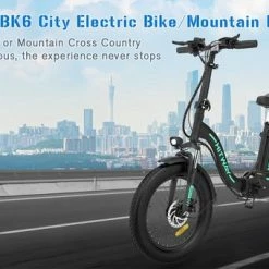 Top 10 ? HITWAY E-bike Elektrische Fiets 20" Vouwfiets Met Dikke Banden, 250W/36V/11,2Ah Accu, 35-90 Km, Offroad-mountainbike Met Shimano 7 Versnellingen, CityBike Voor Heren En Dames ? -Kastoes winkel 550x340 1
