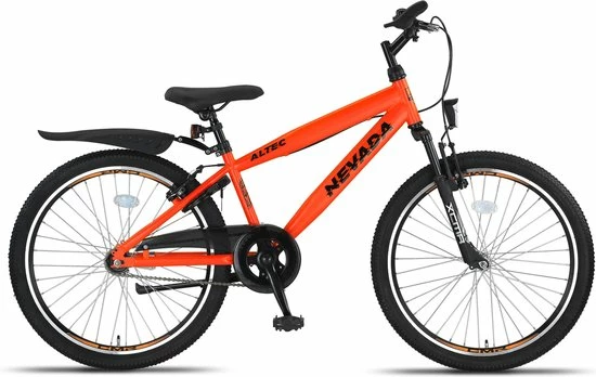 Uitgang ? Altec Nevada Kinderfiets Jongens 24 Inch Neon Orange ? 1 Uitgang ? Altec Nevada Kinderfiets Jongens 24 Inch Neon Orange ?