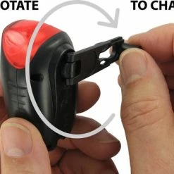 Beste Pirce ? DRESCO Fiets Achterlicht - LED - Opvallend - Geen Batterijen Nodig - OPWINDBAAR - Altijd Licht ✨ -Kastoes winkel 550x349 3