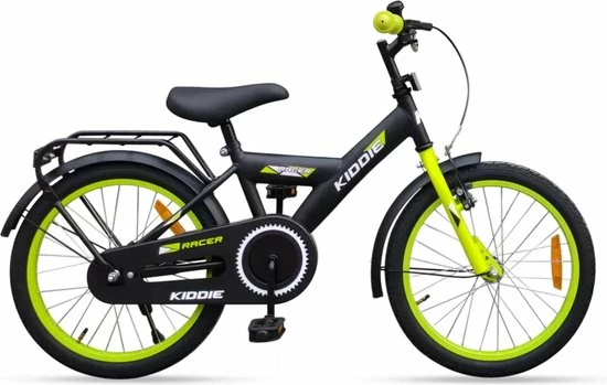 Begroting ? Kinderfiets Kiddie Boy 18'' Black/Green ? 1 Begroting ? Kinderfiets Kiddie Boy 18'' Black/Green ?