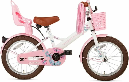 Kopen ? Supersuper Little Miss - Kinderfiets - Meisjesfiets - 16 Inch - Wit ? 1 Kopen ? Supersuper Little Miss - Kinderfiets - Meisjesfiets - 16 Inch - Wit ?