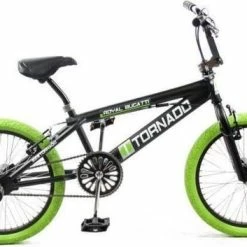 Aanbiedingen ? Royal Bugatti Freestyle BMX Kinderfiets - Unisex - 20 Inch - Zwart/Groen ? -Kastoes winkel 550x353 3