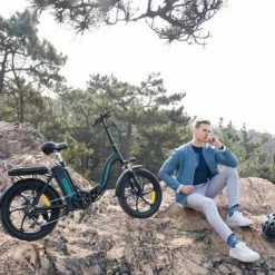 Top 10 ? HITWAY E-bike Elektrische Fiets 20" Vouwfiets Met Dikke Banden, 250W/36V/11,2Ah Accu, 35-90 Km, Offroad-mountainbike Met Shimano 7 Versnellingen, CityBike Voor Heren En Dames ?