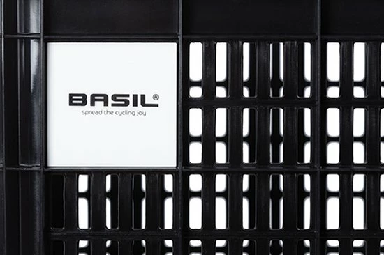 Nieuw ? Basil Fietskrat M MIK - Medium - 29,5 Liter - Zwart ? 3 Nieuw ? Basil Fietskrat M MIK - Medium - 29,5 Liter - Zwart ? - Afbeelding 3