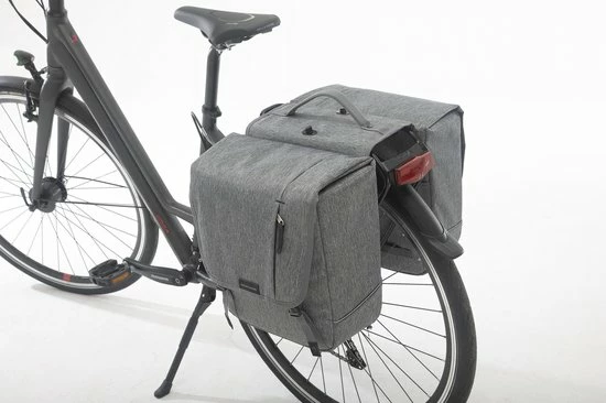 Aanbiedingen ✔️ New Looxs Nova Afneembare Dubbele Fietstas - 32 Liter Grijs ? 4 Aanbiedingen ✔️ New Looxs Nova Afneembare Dubbele Fietstas - 32 Liter Grijs ? - Afbeelding 4