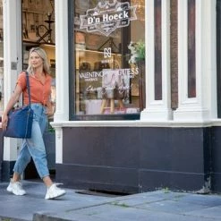 Nieuw ? New Looxs Fietsschoudertas NewLooxs Tendo Nomi 21,0 Liter 34 X 18 X 44 Cm - Blue ? -Kastoes winkel 550x366 80