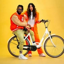 Korting ? Crown Rio Damesfiets 28 Inch 53cm Gray ? -Kastoes winkel 550x366 90