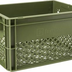 Promo ? Fastrider Fietskrat Medium - Army Groen - 22L ⌛