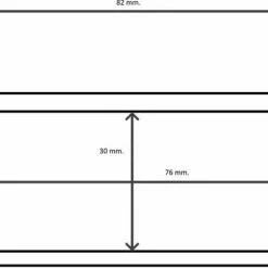 Goedkoopste ? ProPlus Pro Plus Zelfklevend Reflector - 82 X 36 Mm - Wit - 2 Stuks In Blister ? -Kastoes winkel 550x369 2