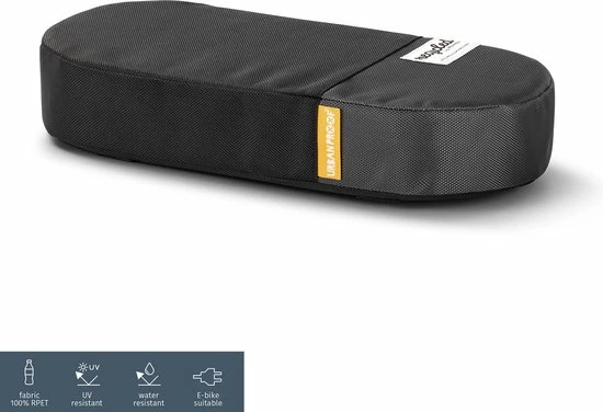 Korting ? Gerecylede Bagagedragerkussen Urban Proof 37,5 X 17 X 7 Cm - Zwart/grijs ? 1 Korting ? Gerecylede Bagagedragerkussen Urban Proof 37,5 X 17 X 7 Cm - Zwart/grijs ?