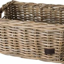 Hete verkoop ? Fastrider Zeno Rotan Fietsmand - Naturel - 26L - Handgemaakt ❤️