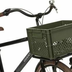 Promo ? Fastrider Fietskrat Medium - Army Groen - 22L ⌛ -Kastoes winkel 550x379