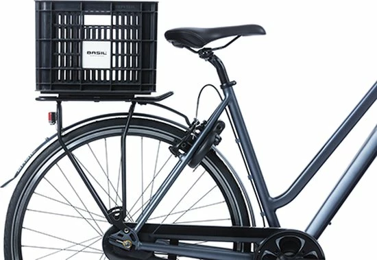 Nieuw ? Basil Fietskrat M MIK - Medium - 29,5 Liter - Zwart ? 6 Nieuw ? Basil Fietskrat M MIK - Medium - 29,5 Liter - Zwart ? - Afbeelding 6