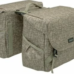 Beste Verkoop ? New Looxs Ivy Mondi Joy Dubbele Fietstas - 38 Liter Walnoot ✔️ -Kastoes winkel 550x381 4