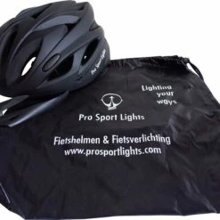 Hete verkoop ✔️ Pro Sport Lights Fietshelm Zwart Volwassenen - Matt - Large 58/61cm - Volwassenen ? -Kastoes winkel 550x383 13