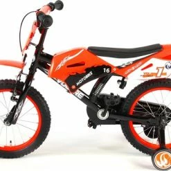 Goedkoopste ? Volare Motorbike Kinderfiets - Jongens - 16 Inch - Oranje - 95% Afgemonteerd ? -Kastoes winkel 550x387 5