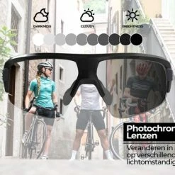 Groothandel ✔️ BBB Cycling Impulse PH Fietsbril - Zonnebril Meekleurende Lens - Instelbaar Neusstuk - Glossy Metallic Black - BSG-62PH ? -Kastoes winkel 550x388 3