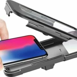 Beste Verkoop ? Merkloos Telefoonhouder Fiets -Waterdichte Fietshouder Voor Alle Telefoons Van 4 Tot 6.7 Inch – Waterproof En Dustproof Bike Mount Holder – Fiets Stuur Houder Voor Onder Andere IPHONE 12(met Magneet）/Samsung Galaxy ? -Kastoes winkel 550x390 4