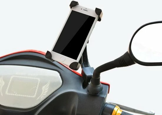 Goedkoopste ⭐ Poqlo? Telefoonhouder Motorfiets - Voor Op De Brommer - Scooter Telefoonhouder ? 5 Goedkoopste ⭐ Poqlo? Telefoonhouder Motorfiets - Voor Op De Brommer - Scooter Telefoonhouder ? - Afbeelding 5