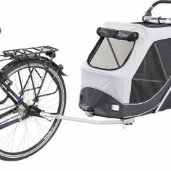 Groothandel ? Trixie Hondenfietskar Opvouwbaar Grijs (103X74X95 CM) ? -Kastoes winkel 550x396 1