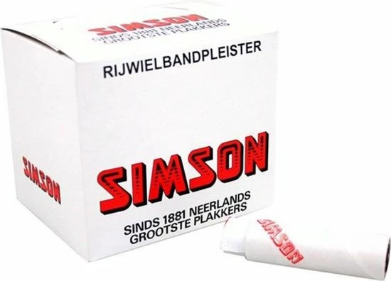 Nieuw ? Simson Bandenplakkers - Knippleister - Fietsbandreparatie - 7 X 20 Cm ? 5 Nieuw ? Simson Bandenplakkers - Knippleister - Fietsbandreparatie - 7 X 20 Cm ? - Afbeelding 5