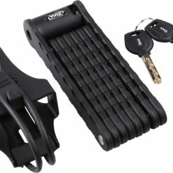 Nieuw ✔️ VINZ Hunza Vouwslot / Fietsslot / Mountainbike Slot / Racefiets Slot / BMX Slot Met Bevestiging - 94cm ?